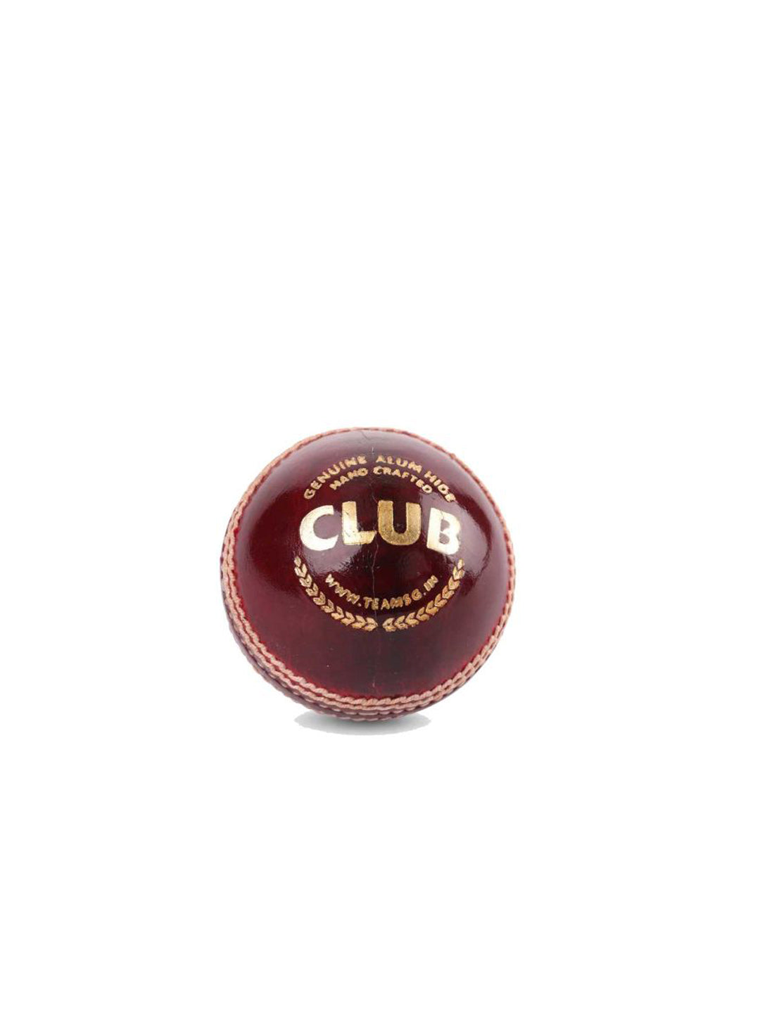 SG club red leather cricket ball