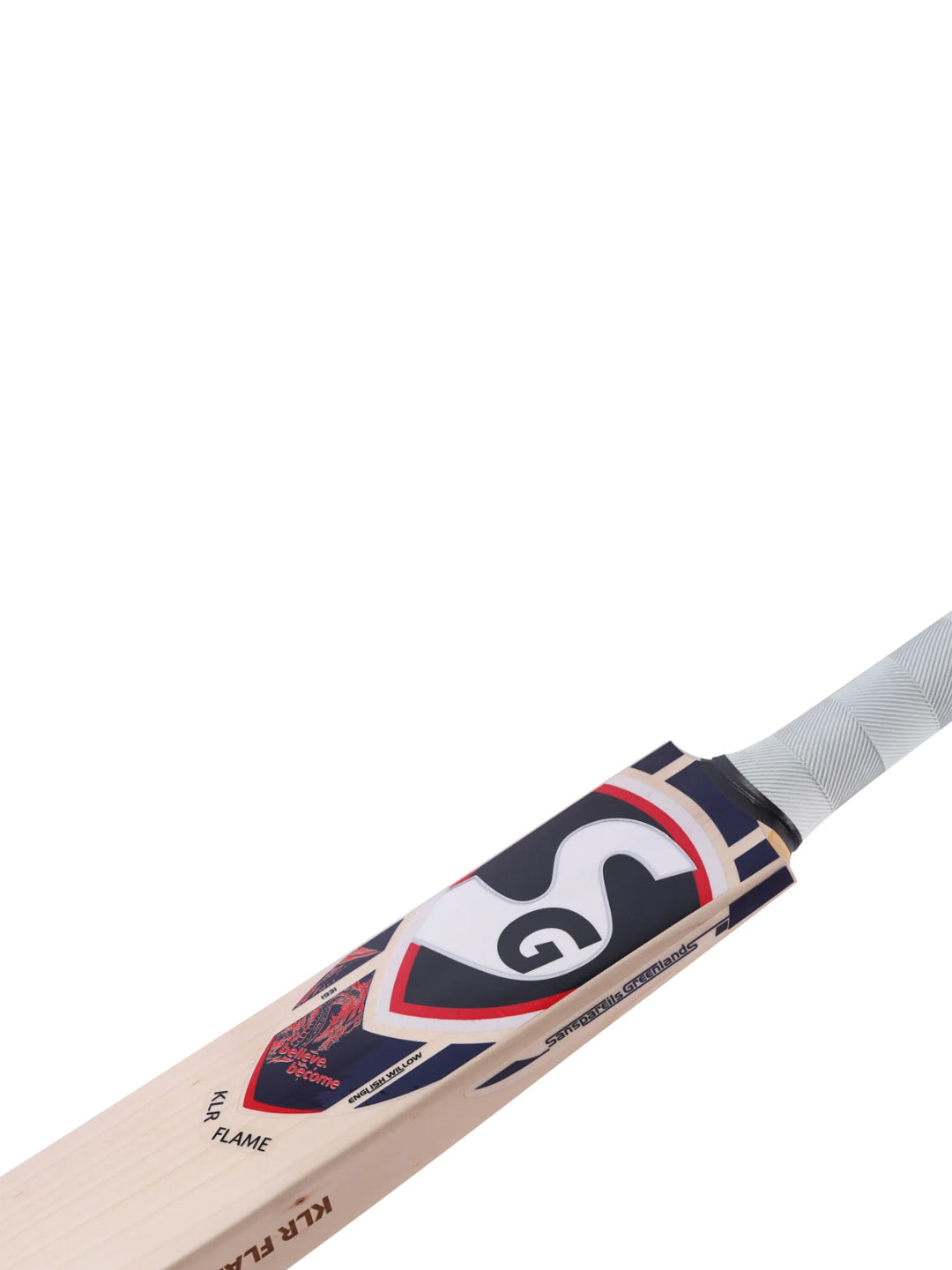 SG klr flame english willow cricket bat with sensor