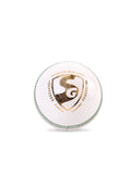SG test white leather cricket ball