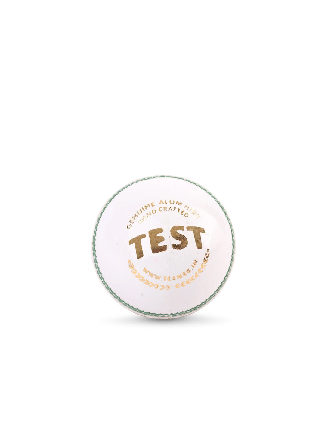 SG test white leather cricket ball